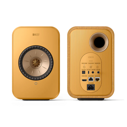 KEF LSX II WIRELESS BOOKSHELF MONITOR SPEAKER (PAIR)