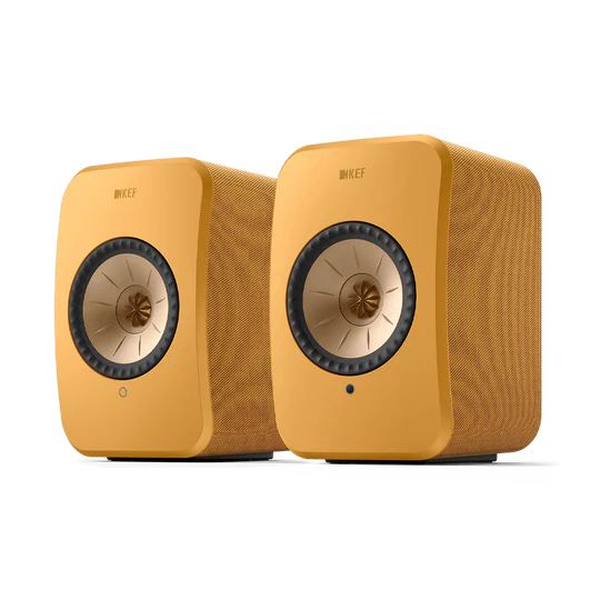 KEF LSX II WIRELESS BOOKSHELF MONITOR SPEAKER (PAIR)