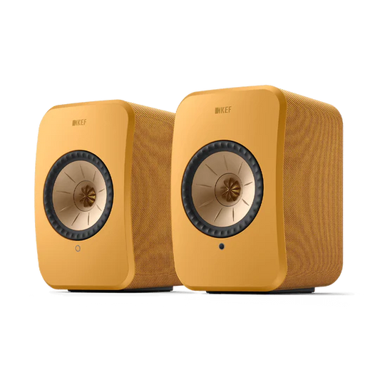 KEF LSX II WIRELESS BOOKSHELF MONITOR SPEAKER (PAIR)