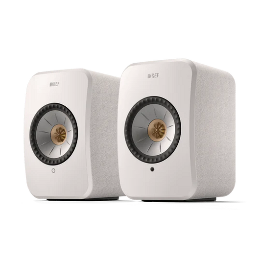 KEF LSX II WIRELESS BOOKSHELF MONITOR SPEAKER (PAIR)