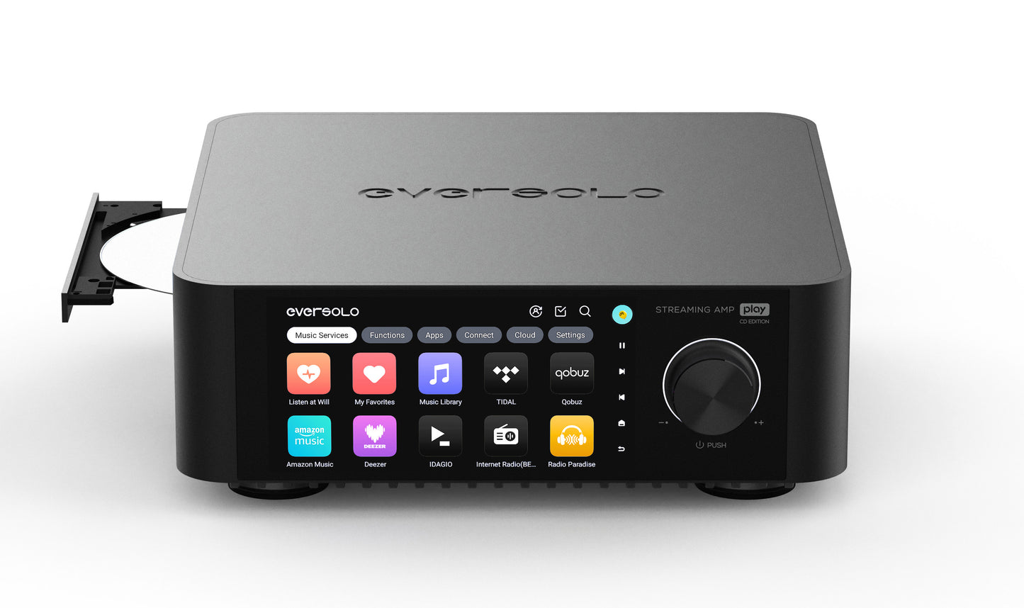 EVERSOLO PLAY STREAMING AMPLIFIER OR PLAY CD EDITION