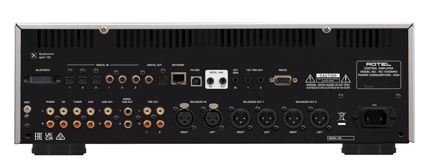 ROTEL RC-1590MKII STEREO PRE-AMPLIFIER