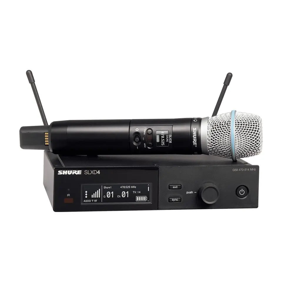 SHURE SLXD24B87H57 (520-564MHz) WIRELESS MIC SYSTEM