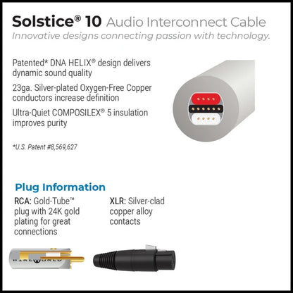 WIREWORLD SOLSTICE 10 AUDIO INTERCONNECT CABLE