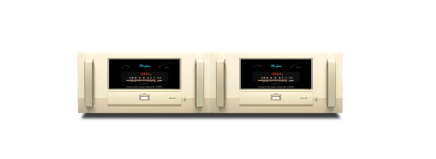 ACCUPHASE A-200 Class-A Monophonic Power Amplifier ( PAIR ) - FLOOR STOCK