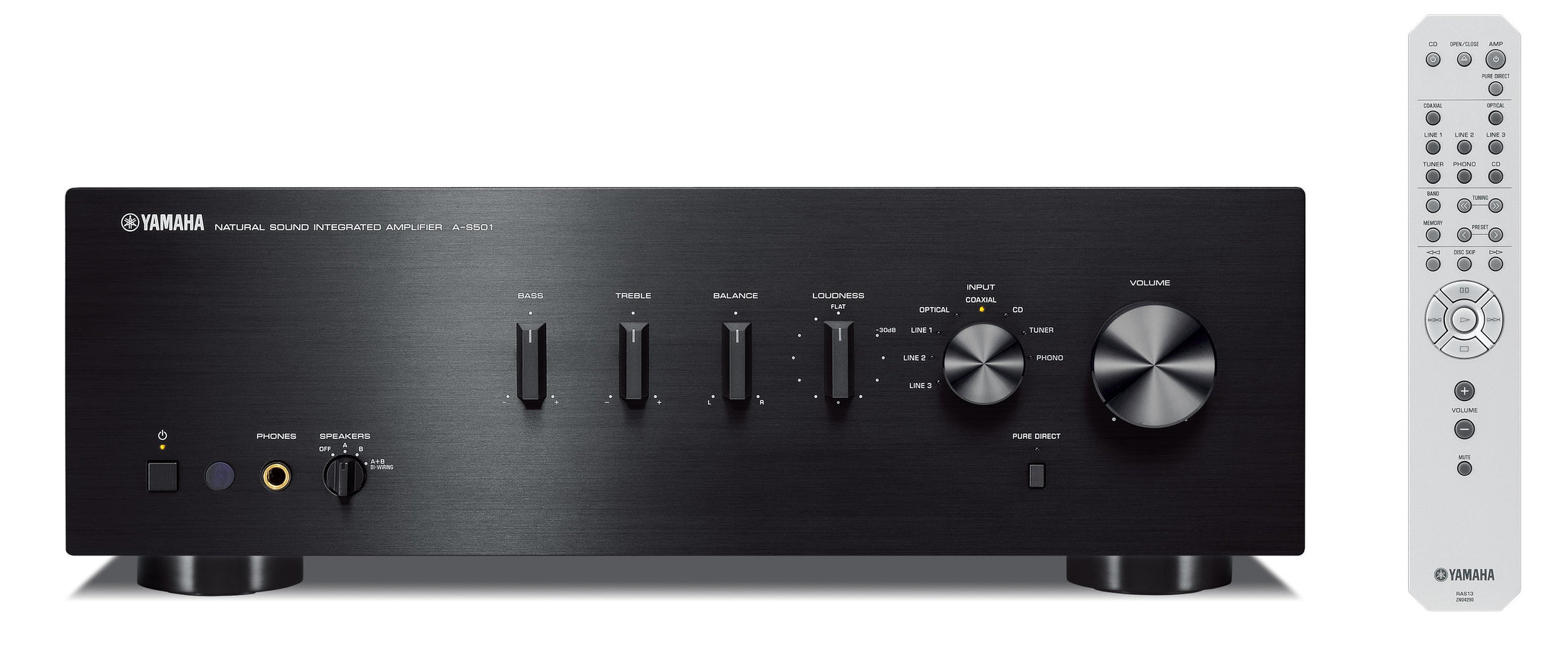 YAMAHA A-S501 STEREO INTERGRATED AMPLIFIER BLACK