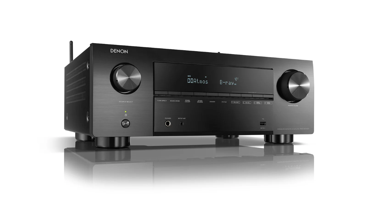 DENON AVC-X3700H 9.2CH 8K UHD AV RECEIVER WITH 3D AUDIO AND HEOS BUILT-IN® - FLOOR STOCK
