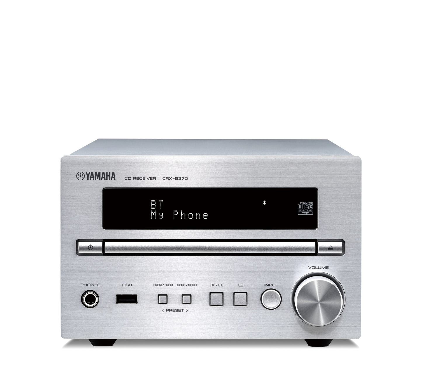 YAMAHA CR-XB37D MICRO HI-FI SYSTEM SILVER - FLOOR STOCK