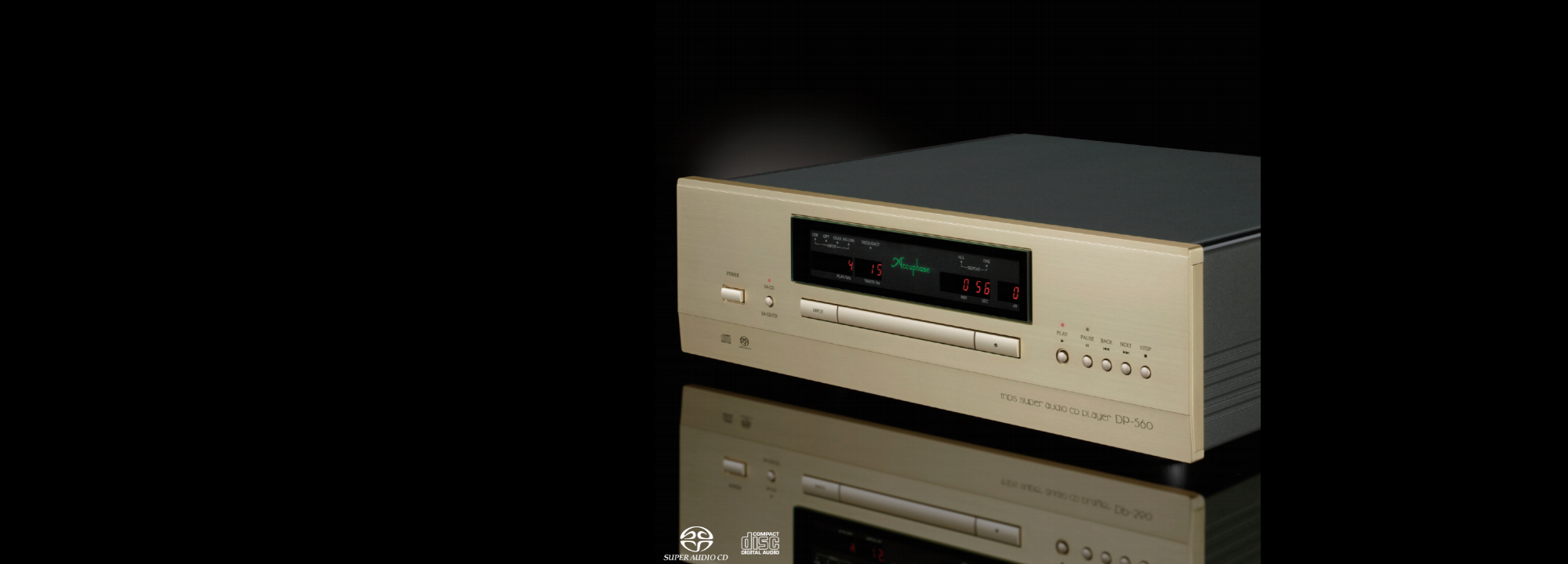 ACCUPHASE DP-560 MDS SACD/CD Player - FLOOR STOCK ( Please call