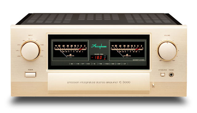 ACCUPHASE E-5000 CLASS AB 240W/CH Integrated Stereo Amplifier ( Please call for Price )
