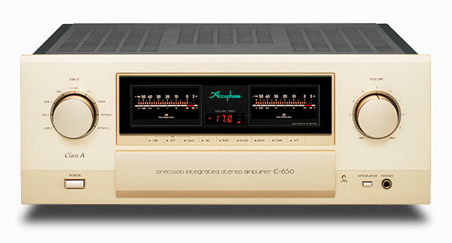 ACCUPHASE E-650 Class-A Precision Integrated Stereo Amplifier ( Please call for Price )