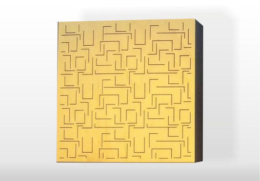SONITUS ACOUSTICS DECOSORBER NATUR MAZE 8 WITH MAGNETS (PACK OF 6 ) - NATURAL POPLAR