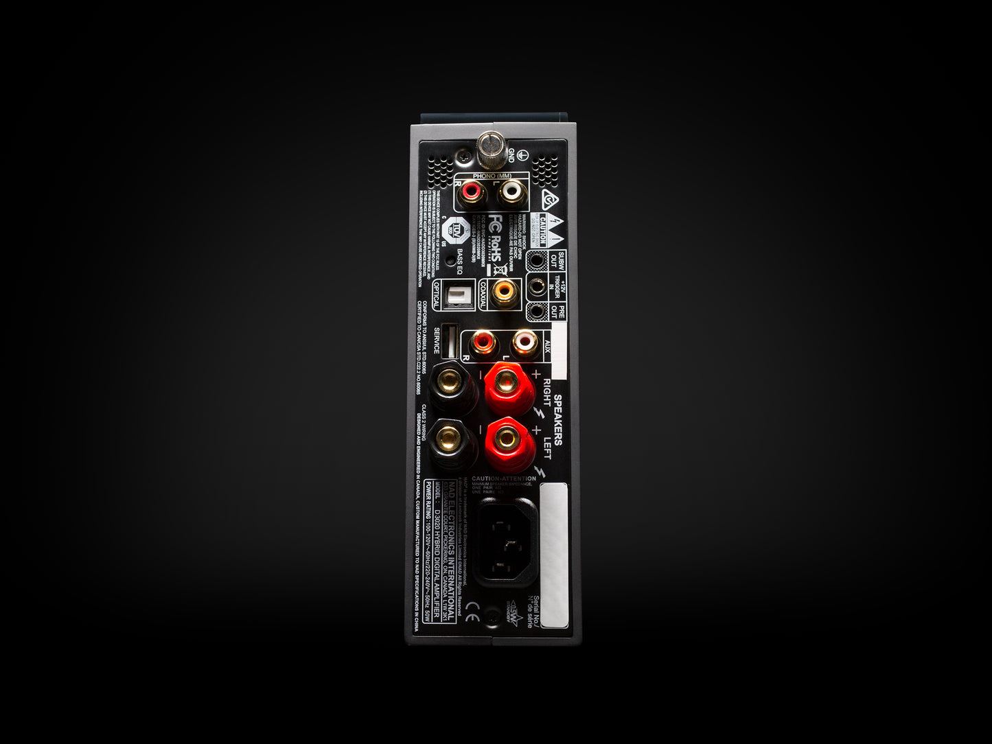 NAD D 3020 V2 HYBRID DIGITAL DAC AMPLIFIER 2 x 30W