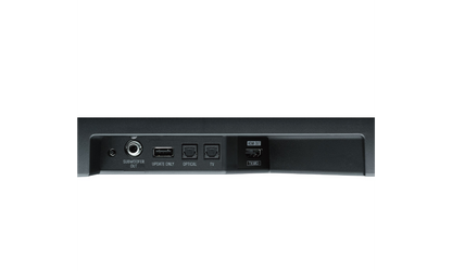 YAMAHA SR-B20A Sound Bar with Virtual 3D Surround Sound, Built-In Subwoofer and Clear Voice.