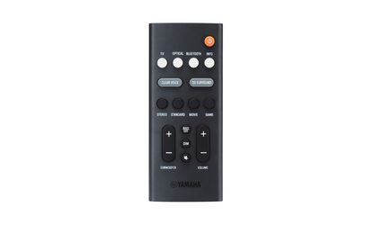 YAMAHA SR-B20A Sound Bar with Virtual 3D Surround Sound, Built-In Subwoofer and Clear Voice.
