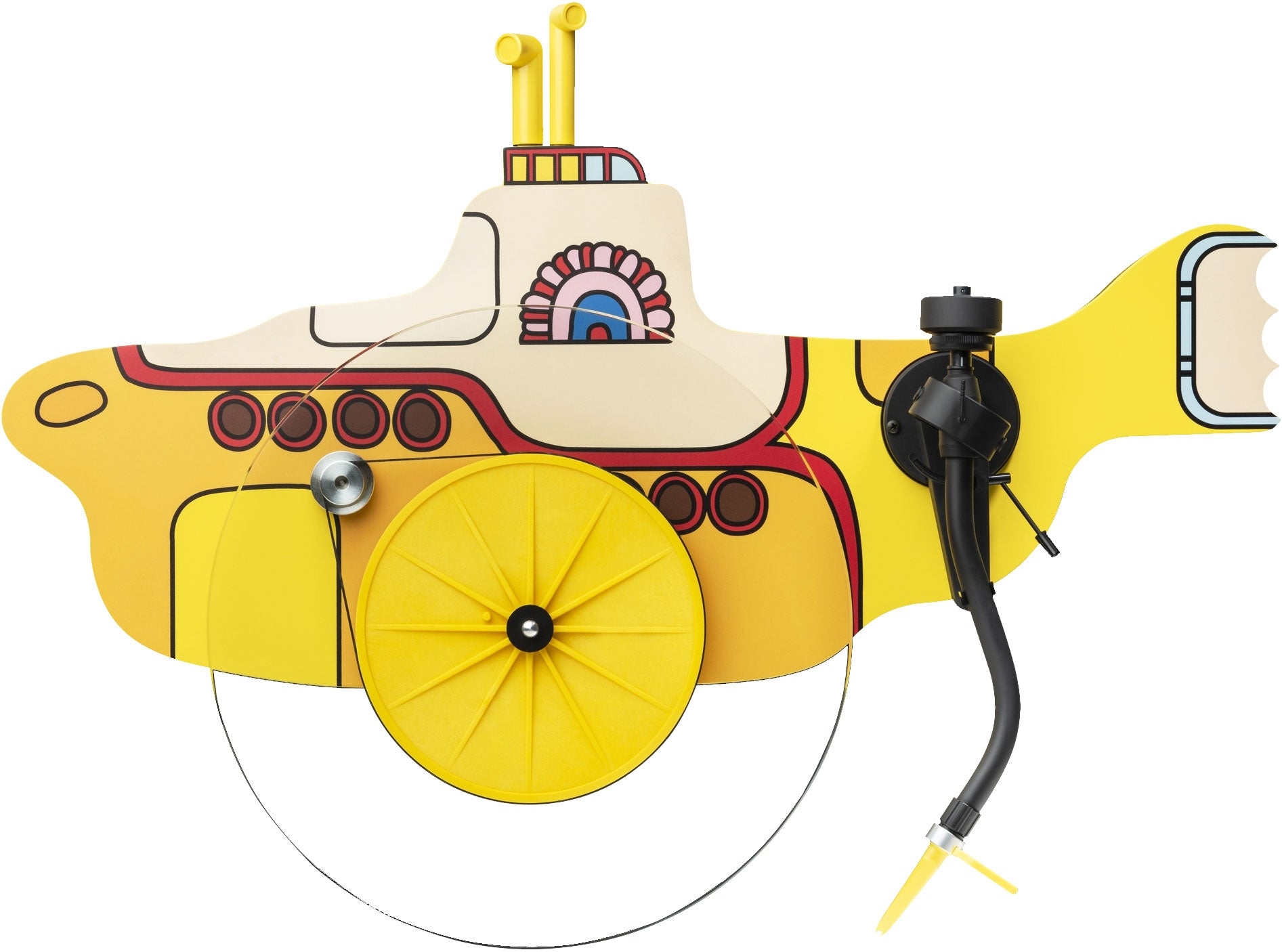 PRO-JECT THE YELLOW SUBMARINE - SPECIAL EDITION TURNTABLE WITH ORTOFON CONCORDE SONAR CARTRIDGE