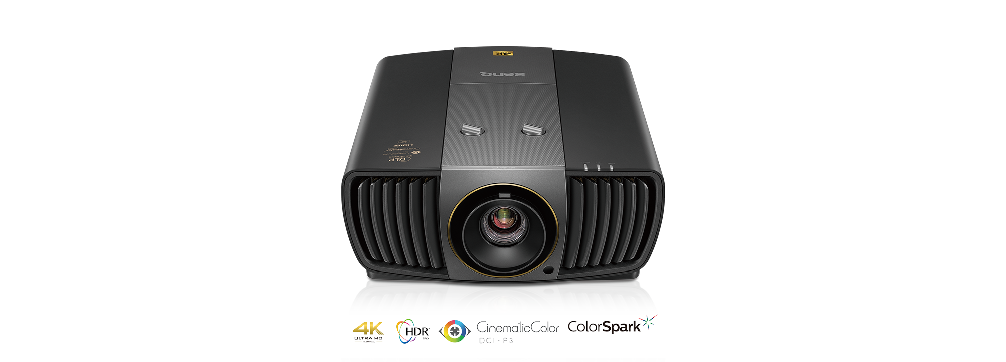 BENQ X1200H True 4K HDR-PRO™, DCI-P3, HLD LED, Video Enhancer, 3D Projector