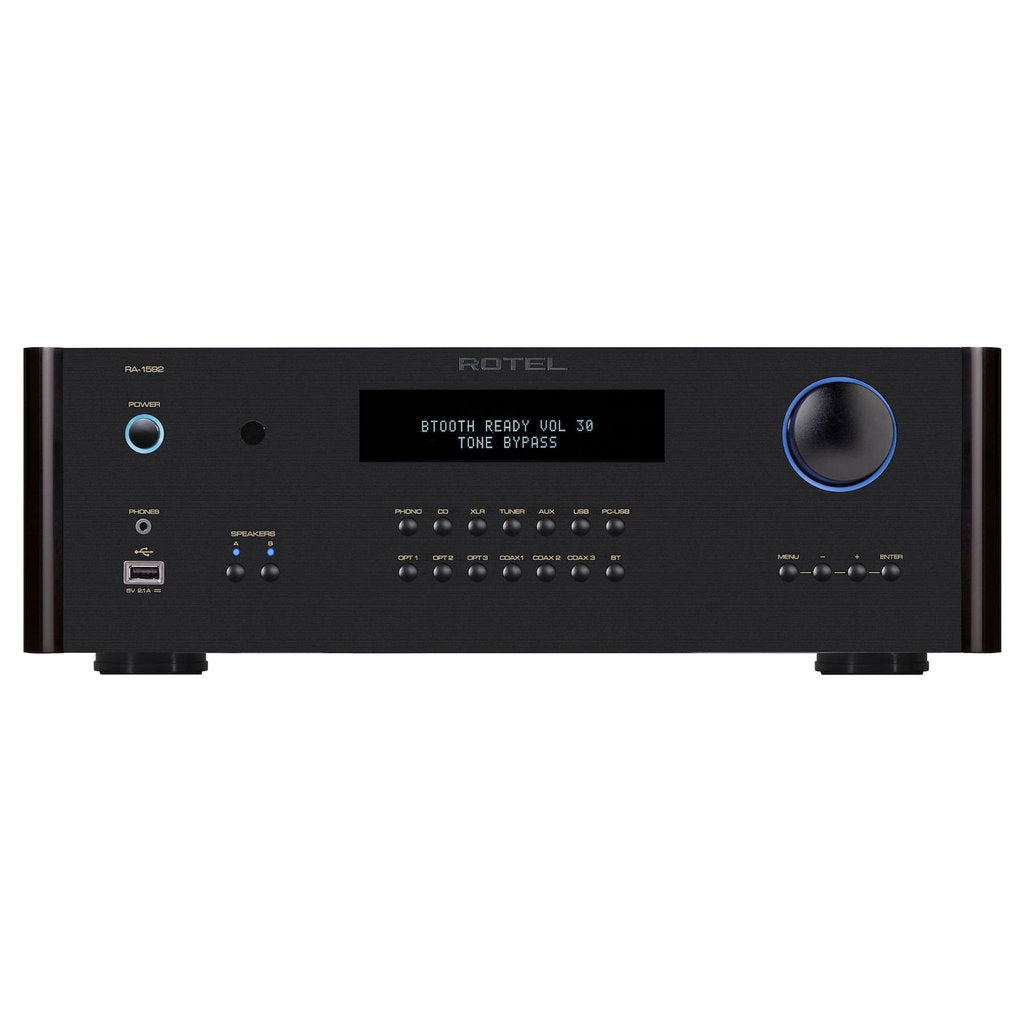 ROTEL RA-1592 200W RMS STEREO INTEGRATED AMPLIFIER BLACK - FLOOR STOCK