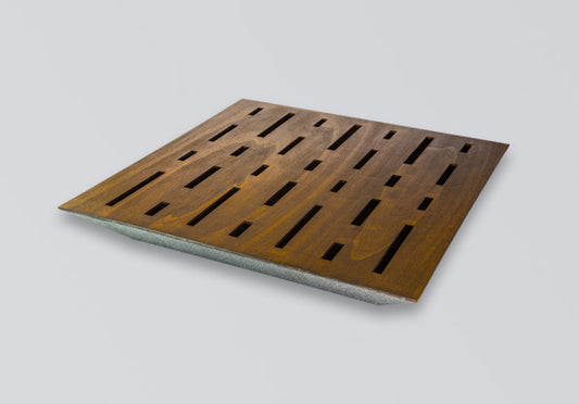 SONITUS ACOUSTICS DECOSORBER NATUR QUAD 8 WITH MAGNETS (PACK OF 6 ) - WALNUT